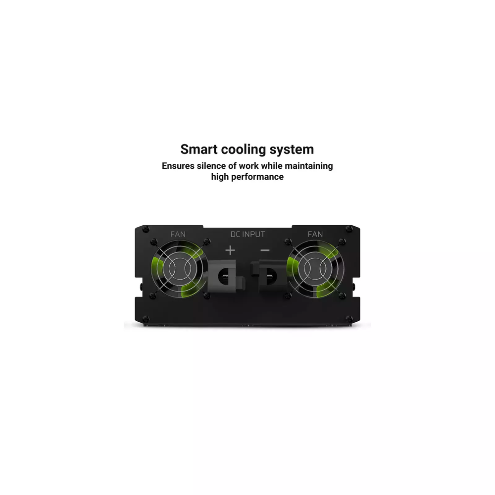 Green Cell Žalias Cell GREENCELL Car Power Inverter 24V to 230V 3000W/6000W Mod Sine
