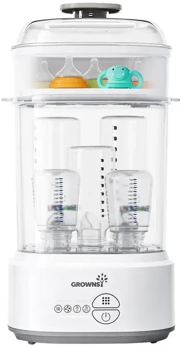 Grownsy bottle sterilizer with dryer (pilka)