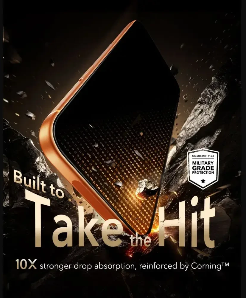 Grūdintas stiklas ESR ULTRAFIT ARMORITE PRO TEMPERED GLASS IPHONE 17 PRO / 18 PRO Juodas