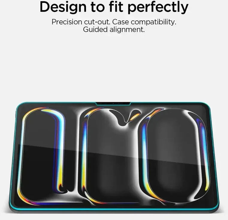 GRŪDINTAS STIKLAS SPIGEN ALM GLAS.TR T IPAD PRO 11” 5 / 6 / 2024-2025 SKAIDRUS