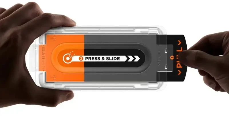Grūdintas stiklas SPIGEN GLAS.TR EZ FIT PRO 2-PACK GALAXY Z FOLD 7 / 8 ULTRA PRIVACY