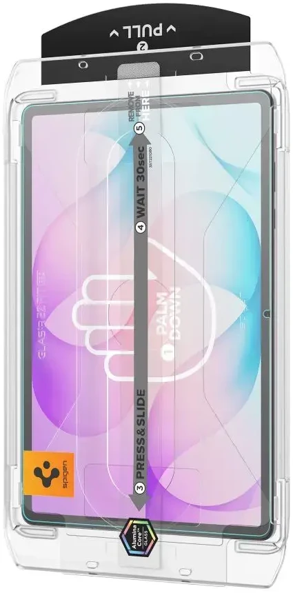 Grūdintas stiklas SPIGEN GLAS.TR ”EZ FIT PRO” AC GALAXY TAB S12+ PLUS 12.6 X840 / X846B CLEAR