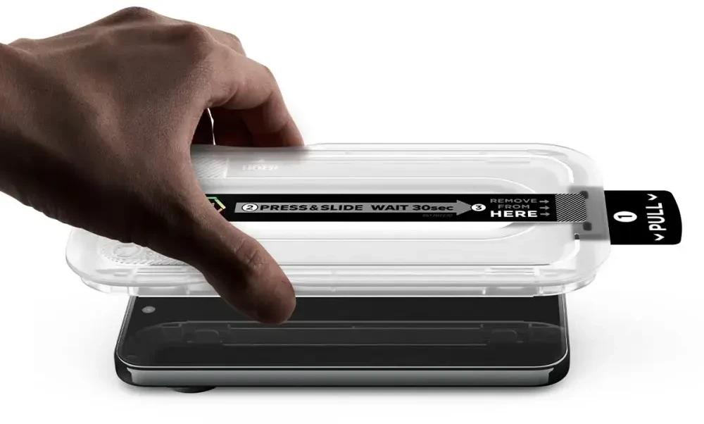Grūdintas stiklas SPIGEN GLAS.TR EZ FIT PRO AC 2-PACK GOOGLE PIXEL 11 / 11 PRO CLEAR