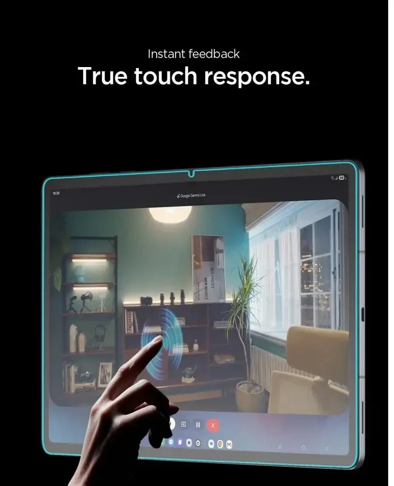 Grūdintas stiklas SPIGEN GLAS.TR ”EZ FIT PRO” AC GALAXY TAB S12+ PLUS 12.6 X840 / X846B CLEAR