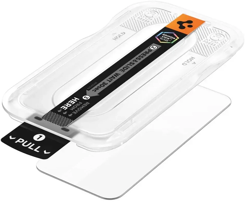 GRŪDINTAS STIKLAS Spigen GLAS.TR EZ FIT PRO AC 2-PACK GOOGLE PIXEL 11 PRO XL SKAIDRUS