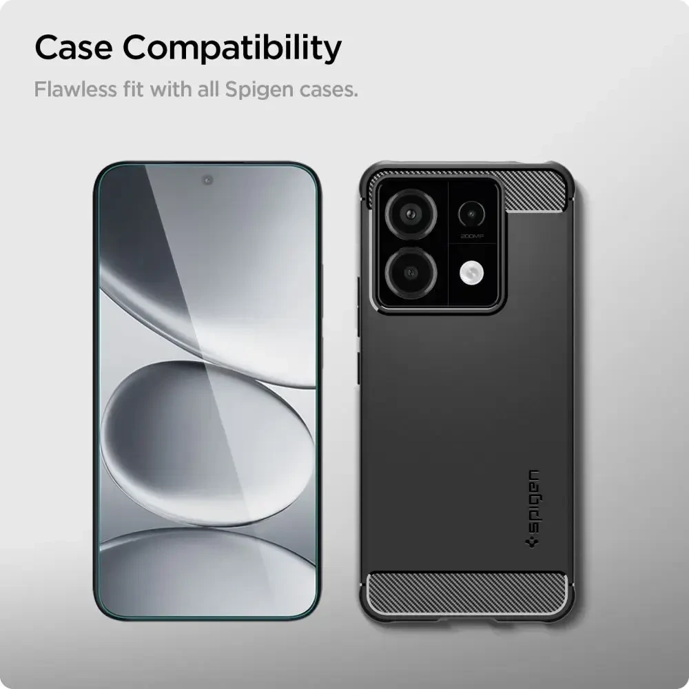 Grūdintas stiklas SPIGEN GLAS.TR SLIM 2-PACK XIAOMI REDMI NOTE 15 PRO / 17 PRO / 17 PRO MAX 5G CLEAR