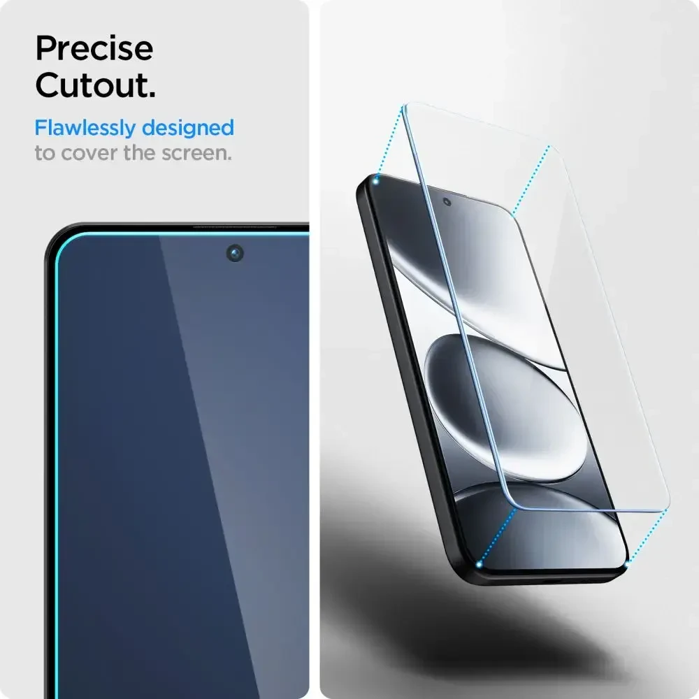 Grūdintas stiklas SPIGEN GLAS.TR SLIM 2-PACK XIAOMI REDMI NOTE 15 PRO / 17 PRO / 17 PRO MAX 5G CLEAR
