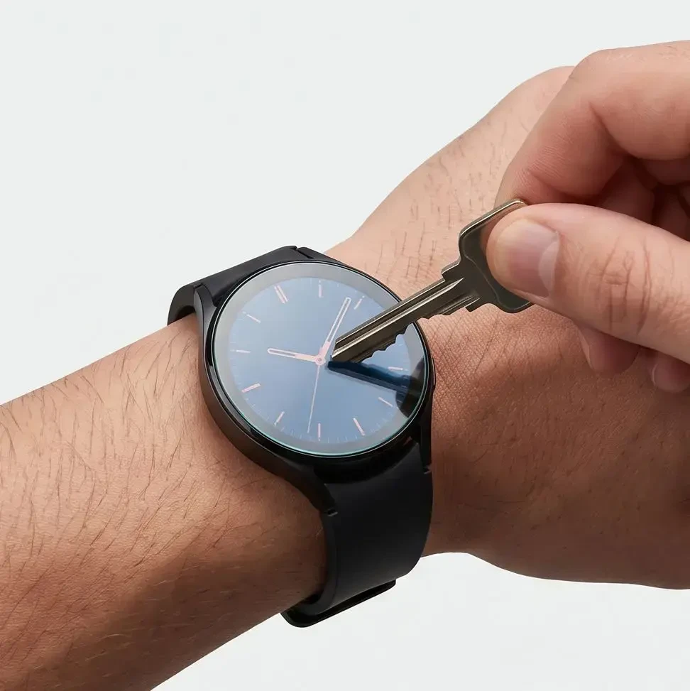 Grūdintas stiklas TECH-PROTECT EASY SET+ 2-PACK SAMSUNG GALAXY WATCH ULTRA 2 2026 (47 MM) CLEAR
