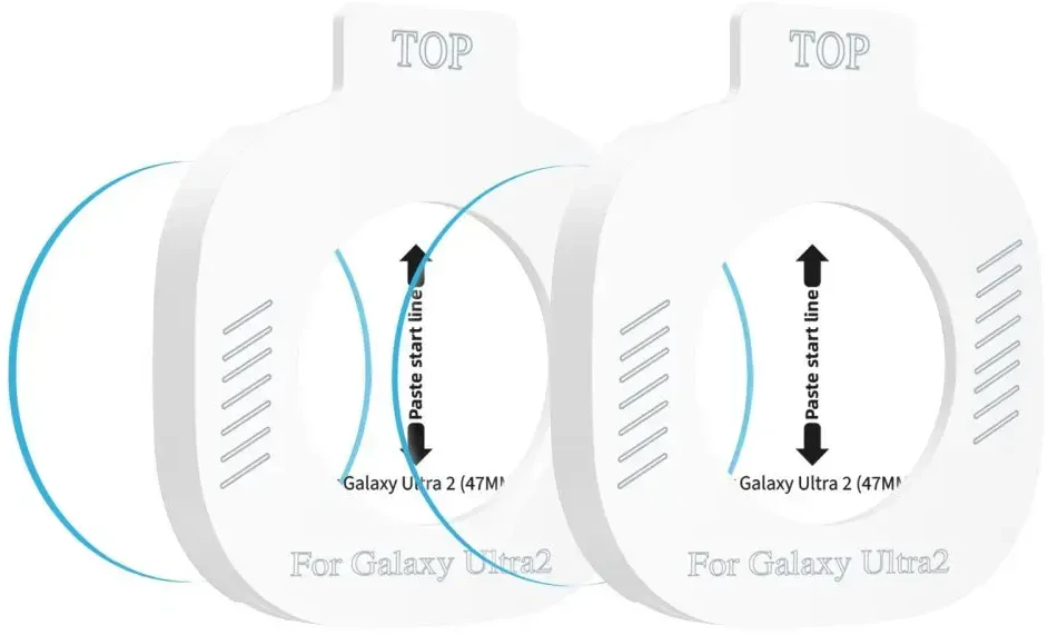 Grūdintas stiklas TECH-PROTECT EASY SET+ 2-PACK SAMSUNG GALAXY WATCH ULTRA 2 2026 (47 MM) CLEAR