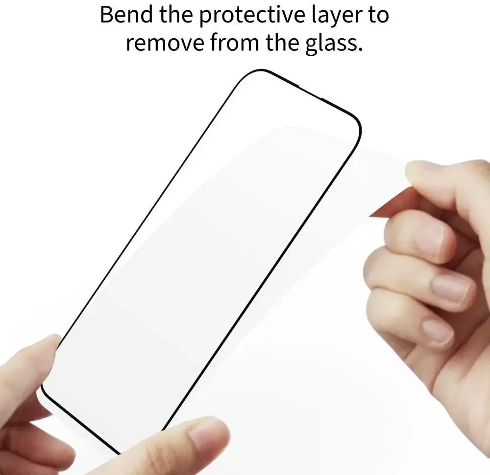 Grūdintas stiklas Tech-Protect Glass Fit+ 2 vnt. Xiaomi 17T juodos spalvos