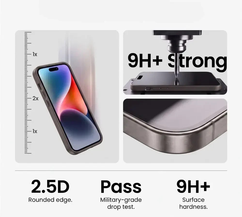 Grūdintas stiklas TECH-PROTECT GLASS FIT+ 2-PACK XIAOMI REDMI NOTE 17 PRO 5G / PRO MAX 5G CLEAR