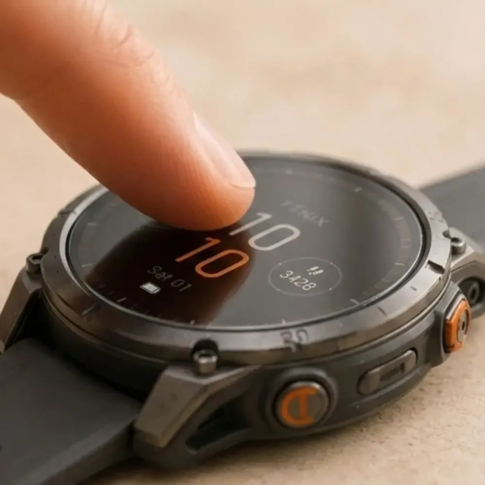 Grūdintas stiklas Tech-Protect Glass Fit+ 2 vnt. na Garmin Forerunner 70 / 170