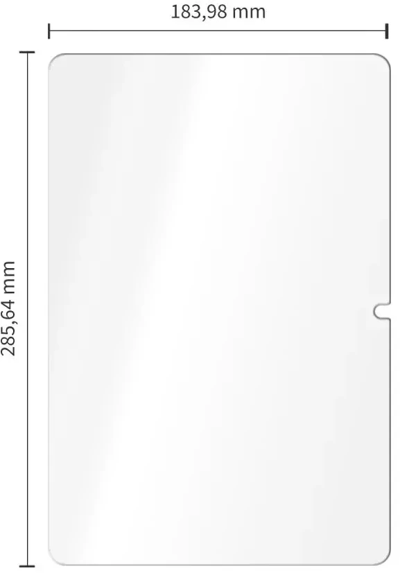 Grūdintas stiklas TECH-PROTECT GLASS FIT+ 2-PACK GALAXY TAB S12+ PLUS 12.4 X840 / X846B CLEAR