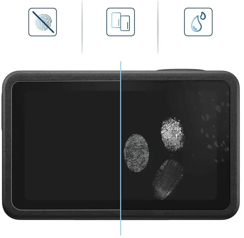 Apsauginis stiklas Tech-Protect GLASS FIT+ 2-SET DJI OSMO ACTION 5 PRO CLEAR