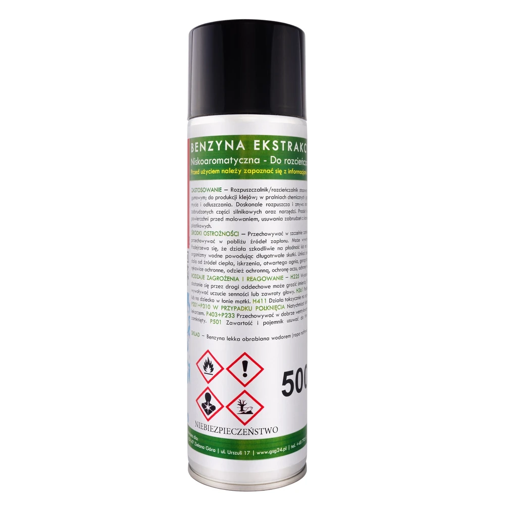 Gsg24 Ekstrahuojamas benzinas aerozolyje B-MAX Purškiklis 500ml