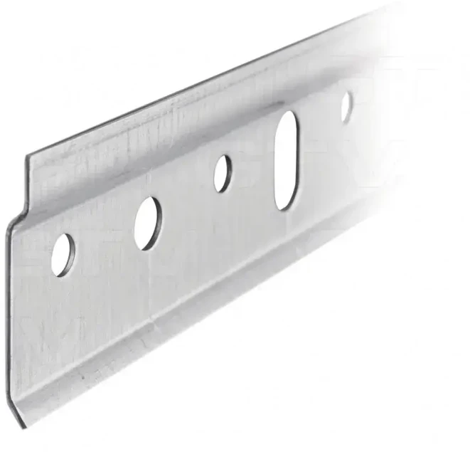 GTV Montavimo bėgelis I metalinis 2m storio 1,25 mm