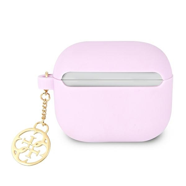 Guess GUA3LSC4EU „AirPods 3“ dangtelis violetinis / violetinis „Charm 4G Collection“