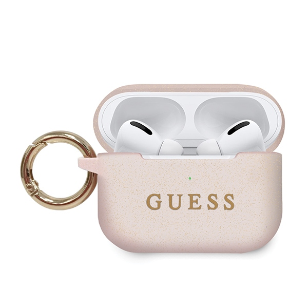 Guess Guacapsilgllp apsauginis dėklas, skirtas AirPods Pro, rožinis