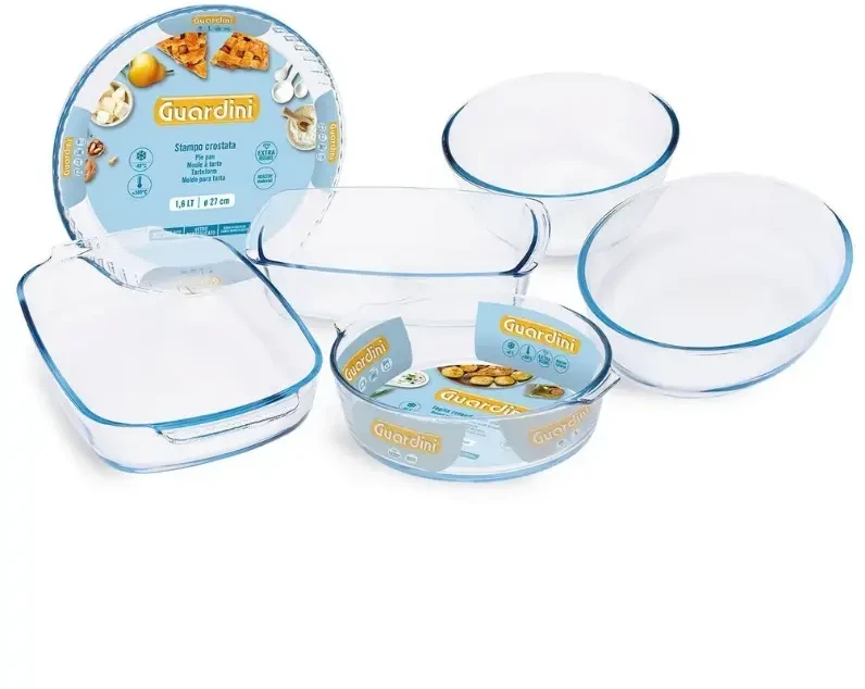 Guardini stiklinis dubuo iš borosilikatinio stiklo Ø21cm / 2,1L