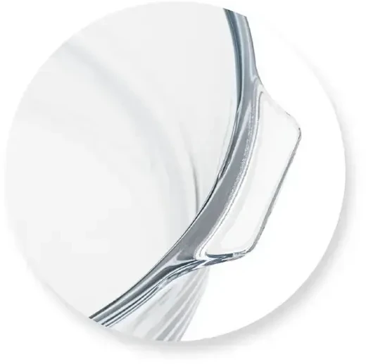 Guardini stiklinis dubuo iš borosilikatinio stiklo Ø21cm / 1,6L