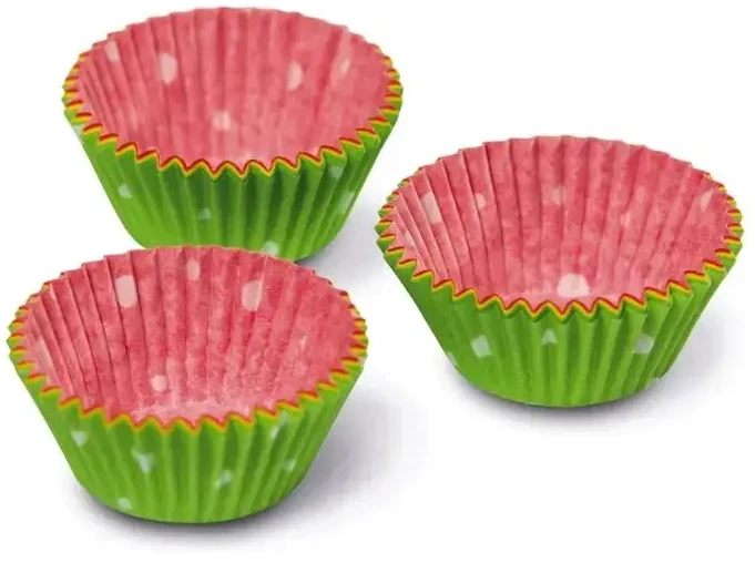 Guardini popierinės keksiukų formelės, 100 vnt., „Easy Bake“, Ø 4,3 x 2,3 cm