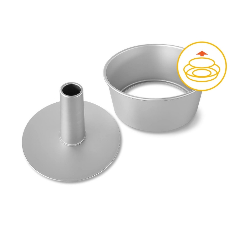 Innovagoods Guardini Šifono torto forma su nuimamu dugnu Profesionalus Ø21x9,5 cm