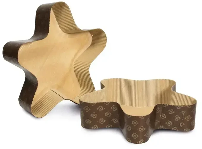Guardini žvaigždės formos popierinių kepimo formų rinkinys, 3 vnt. Easy Bake, 25x21cm