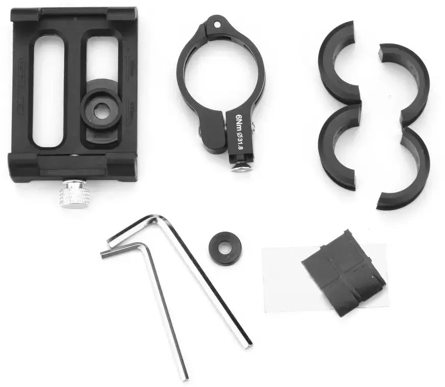 GUB bike holder for mobile phone G84 ABS juodas