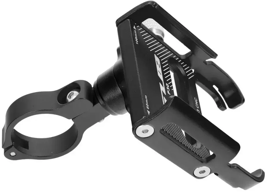 GUB bike holder for mobile phone P30 Aliuminio juodas