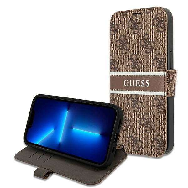 Guess Telefono dėklas iPhone 13 Pro, rudas