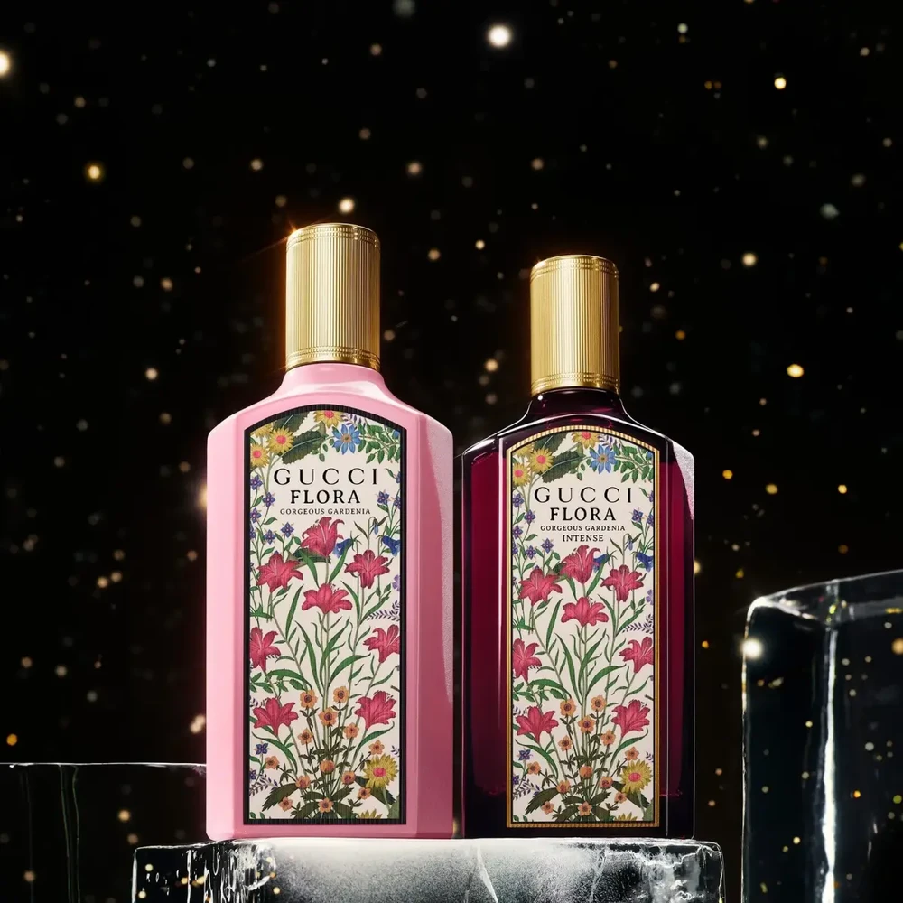 Flora By Gucci Gorgeous Gardenia Intense - EDP 100 ml + EDP 10 ml + EDP 5 ml