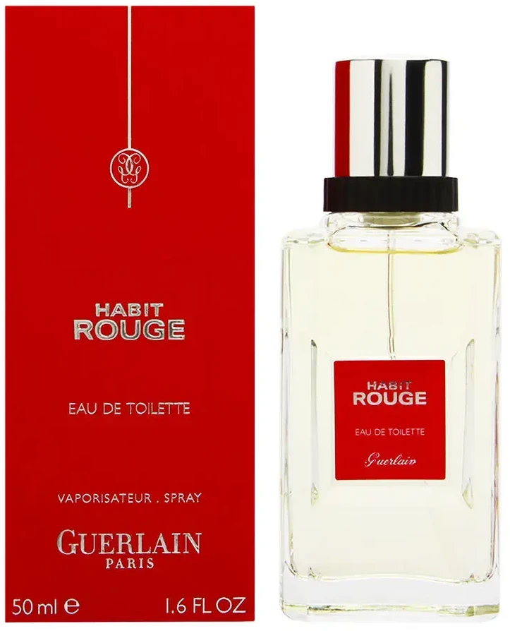 Guerlain Habit Rouge EDT tualetinis vanduo vyrams, 50 ml