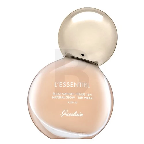 GUERLAIN L’Essentiel Natural Glow Foundation natūralaus švytėjimo suteikianti kreminė pudra SPF 20, atspalvis: 00N Porcelain, 30 ml