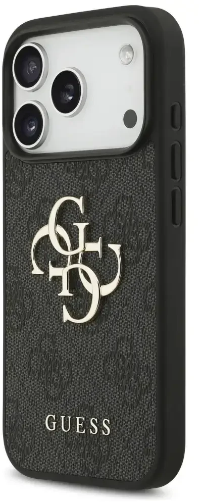 Dėklas Guess 4G Big Logo skirtas Apple iPhone 17 Pro juodos spalvos