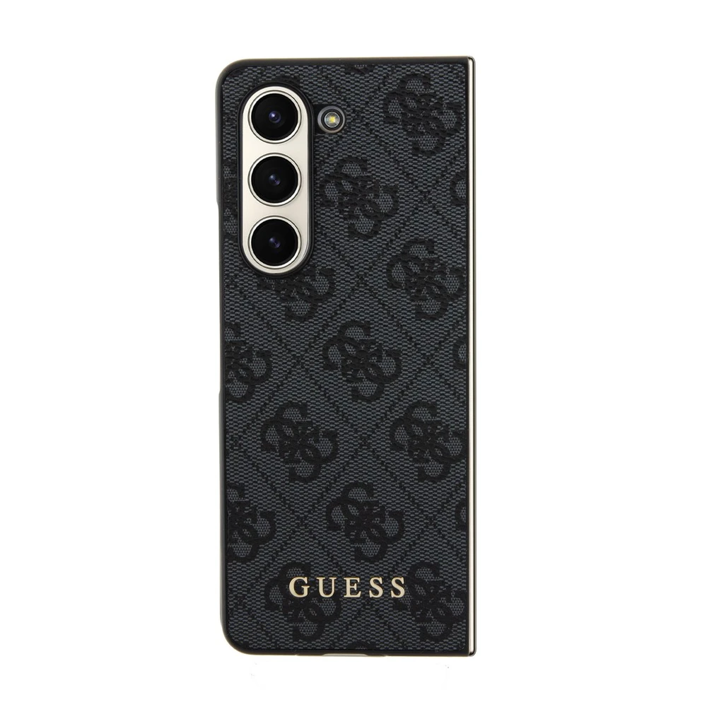 Samsung Galaxy Z Fold 5 Guess Dėklas 4G Charms Collection (GUHCZFD5GF4GGR) pilkos spalvos