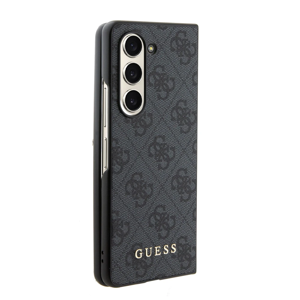 Samsung Galaxy Z Fold 5 Guess Dėklas 4G Charms Collection (GUHCZFD5GF4GGR) pilkos spalvos