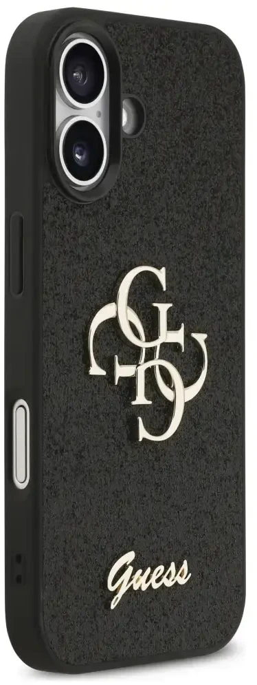 Guess 4G Strap 4G Classic Logo dėklas skirtas Apple iPhone 17 rožinės spalvos