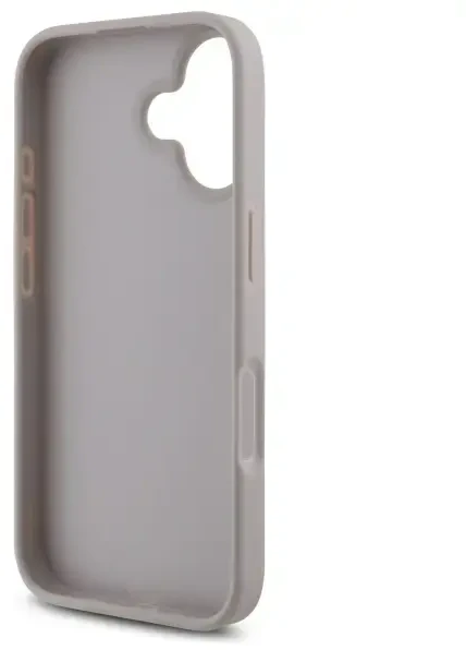 Guess dėklas iPhone 16 6,1" GUHCP16S4GMGPI 4G didelis logotipas rožinis