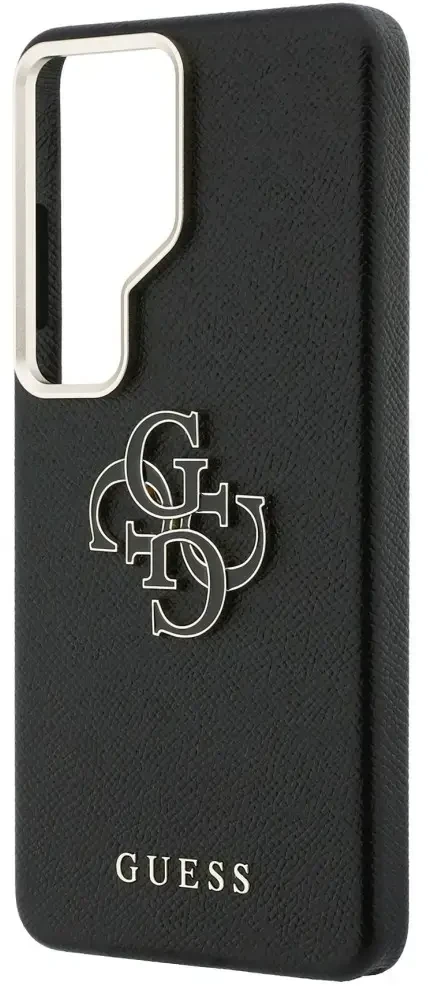Dėklas Guess PU 4G Resin Metal Logo phone case for Samsung Galaxy S26 Ultra (S948) juodas