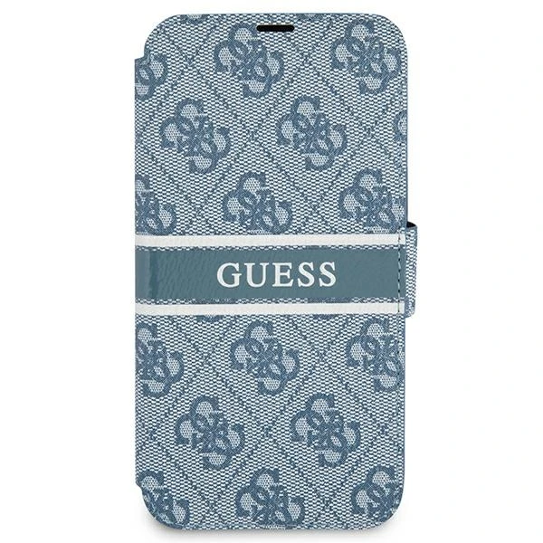 Guess Telefono dėklas iPhone 13 Pro Max, mėlynas