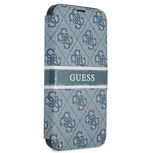Guess Telefono dėklas iPhone 13 Pro Max, mėlynas