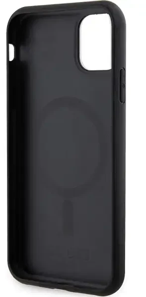 Dėklas GUESS GUHMN61PSAHMCK IPHONE 11 / XR 6.1 "Juodas / Juodas HARDCASE SAFFIANO MAGSAFE