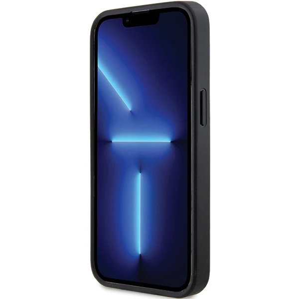 Dėklas GUESS GUHMP13LPSAHMCK IPHONE 13 PRO / 13 6.1 "Juodas / Juodas HARDCASE SAFFIANO MAGSAFE