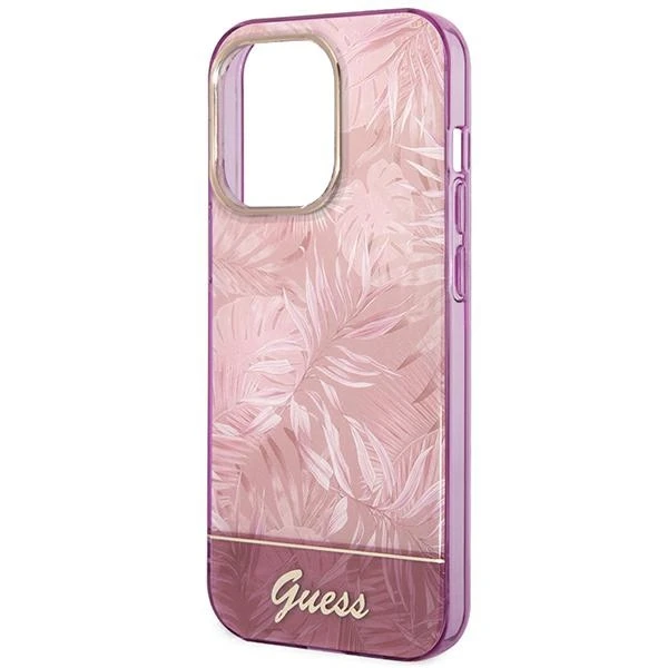 Dėklas Guess PC / TPU Jungle iPhone 14 Pro