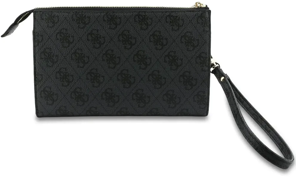 Guess PU 4G Metal Logo Phone Bag juodos spalvos