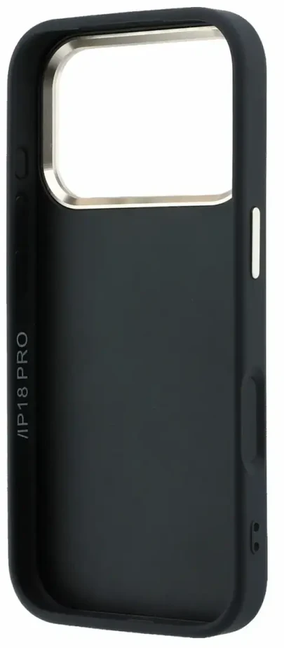 Dėklas Guess 4G & Big Resin Logo, skirtas iPhone 18 Pro Max / iPhone 17 Pro Max, juodas