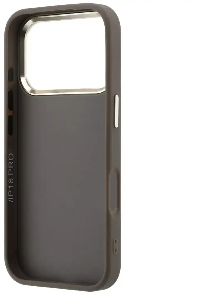 Dėklas Guess 4G & Big Resin Logo skirtas iPhone 18 Pro / iPhone 17 Pro rudas