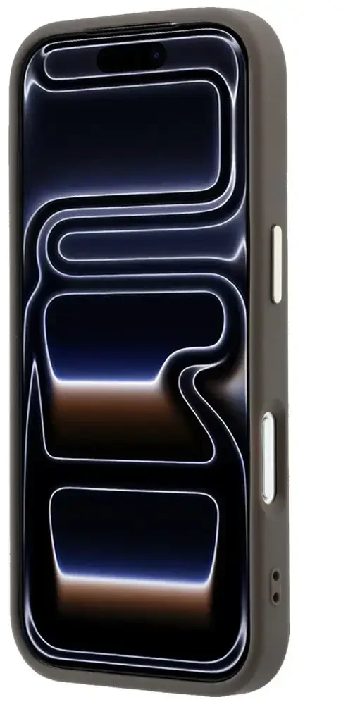 Dėklas Guess 4G & Big Resin Logo skirtas iPhone 18 Pro / iPhone 17 Pro rudas