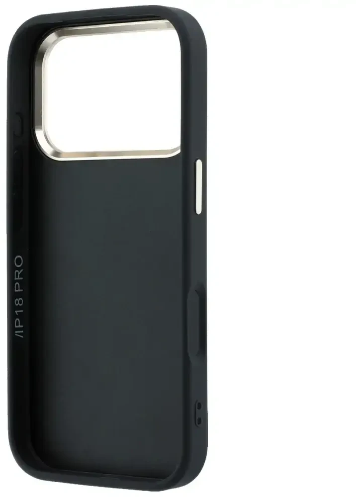 Dėklas Guess 4G & Big Resin Logo, skirtas iPhone 18 Pro / iPhone 17 Pro, juodas