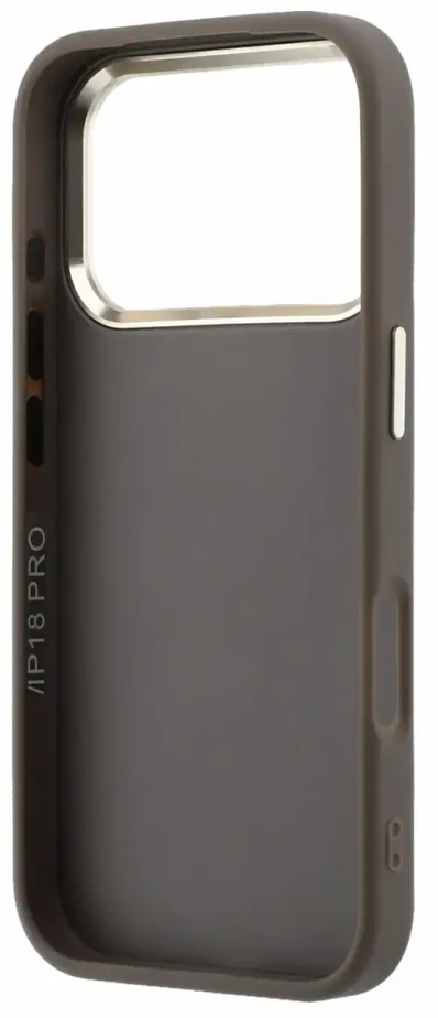 Dėklas Guess 4G & Big Resin Logo skirtas iPhone 18 Pro / iPhone 17 Pro rudas